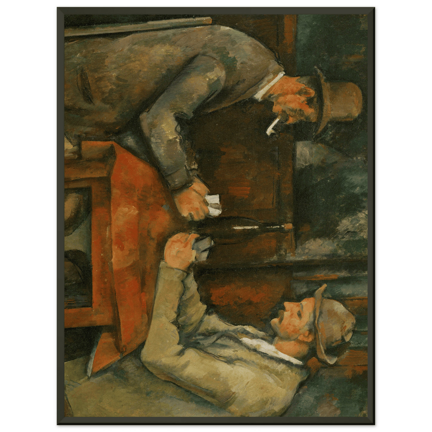Paul Cézanne "Los jugadores de cartas"